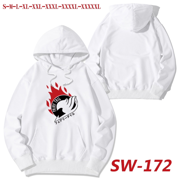 Fairy tail cotton hooded sweatshirt thin pullover sweater from S to 5XL SW-172