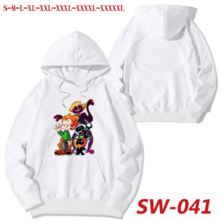 Friday Night Funkin cotton hooded sweatshirt thin pullover sweater from S to 5XL SW-041