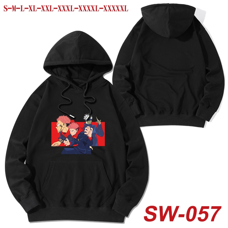 Jujutsu Kaisen cotton hooded sweatshirt thin pullover sweater from S to 5XL  SW-057