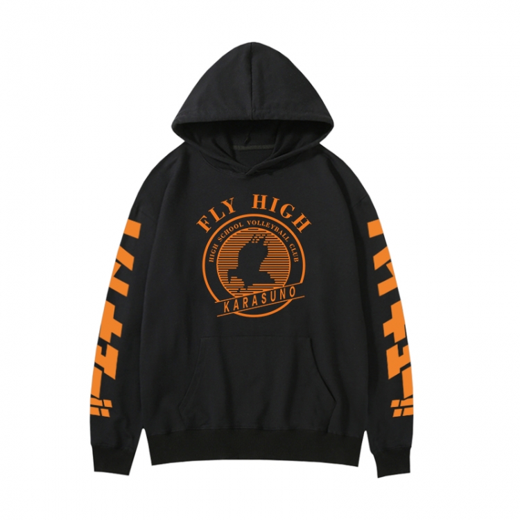  Haikyuu!!  Anime print fashion casual hooded sweater