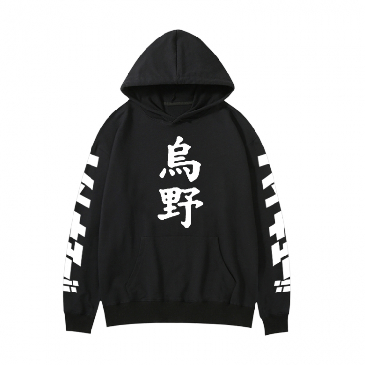 Haikyuu!!  Anime print fashion casual hooded sweater  from S to 3XL