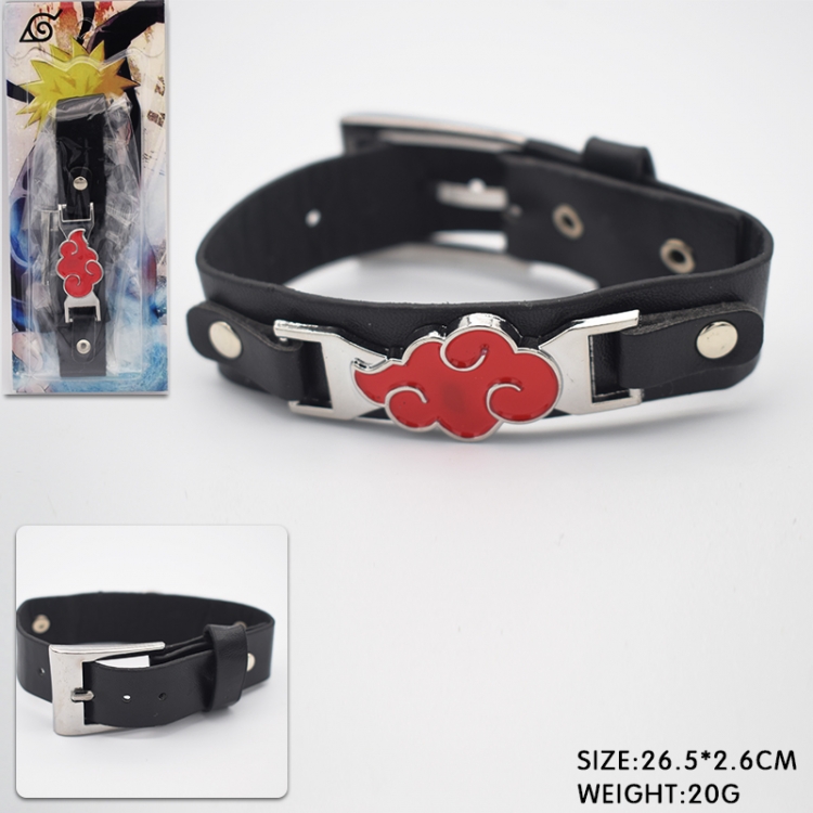 Naruto Anime peripheral Bracelet Leather Bracelet