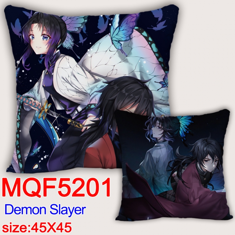 Naruto Square double-sided full-color pillow cushion 45X45CM NO FILLING QF 5201