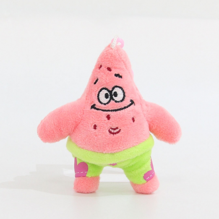 SpongeBob Pai DaxingCrystal super soft cotton plush pendant 11cm