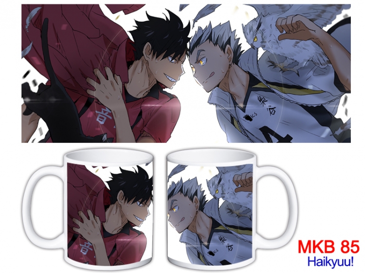 Haikyuu!! Anime color printing ceramic mug cup price for 5 pcs MKB-85