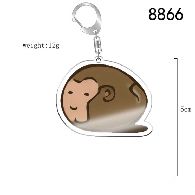 Fruits Basket Anime acrylic Key Chain  price for 5 pcs 8866