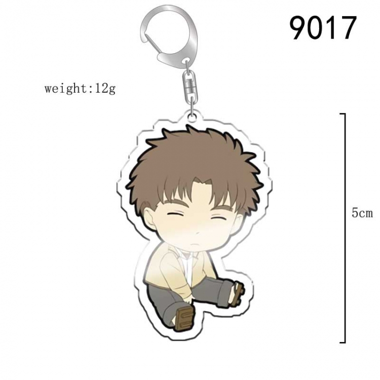 Angel Beats! Anime acrylic Key Chain  price for 5 pcs 9017