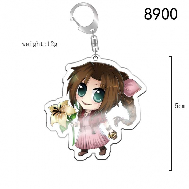 Final Fantasy Anime acrylic Key Chain  price for 5 pcs 8900