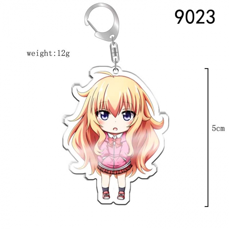 Gabriel DropOut Anime acrylic Key Chain  price for 5 pcs 9023