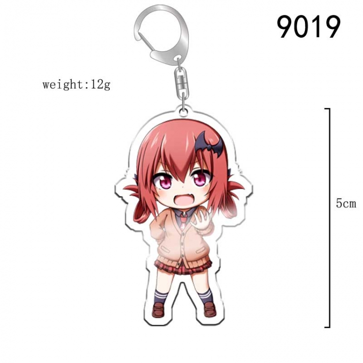 Gabriel DropOut Anime acrylic Key Chain  price for 5 pcs 9019