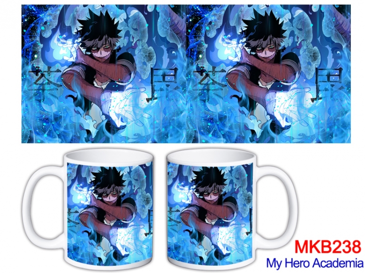 My Hero Academia Anime color printing ceramic mug cup price for 5 pcs   MKB-238