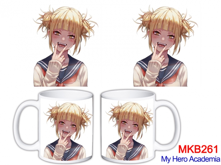 My Hero Academia Anime color printing ceramic mug cup price for 5 pcs  MKB-261