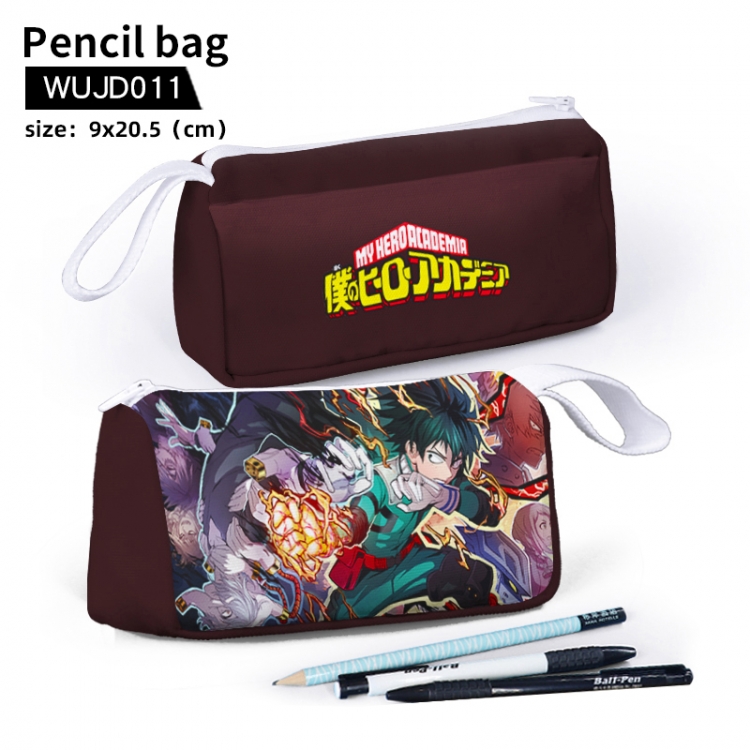 My Hero Academia Anime stationery bag and pencil case 9x20.5 can be customized as a single item WUJD011