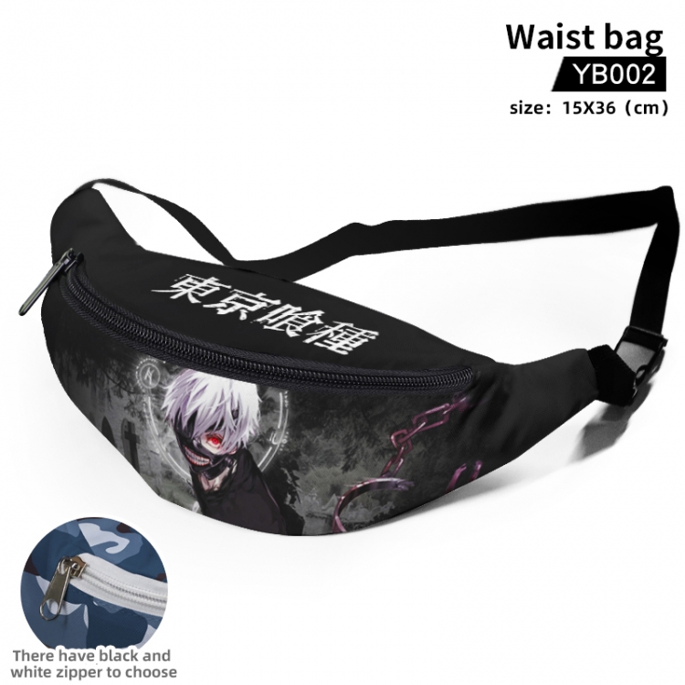 Tokyo Ghoul Canvas outdoor sports belt bag can be customized as a single model YB002