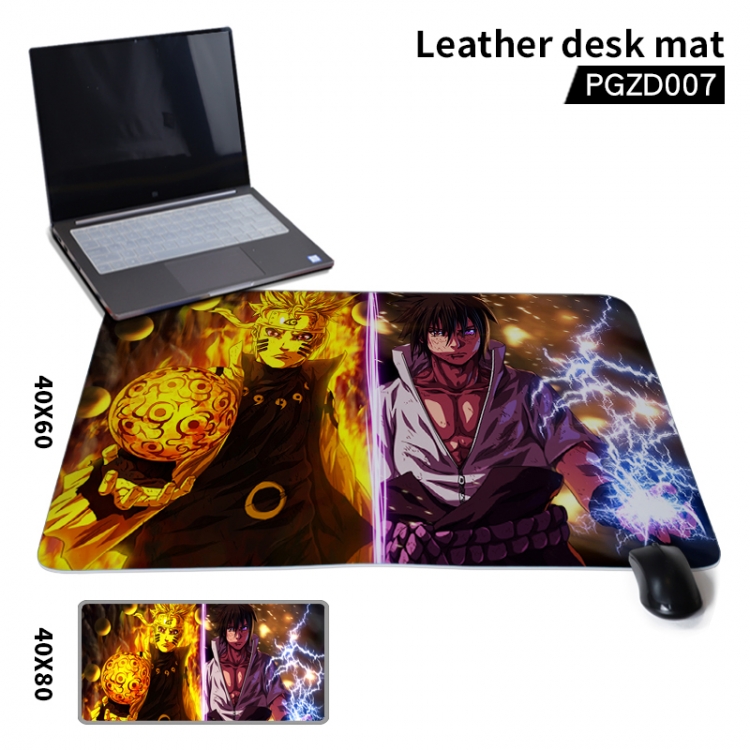 Naruto Anime leather table mat 40X60CM PGZD007