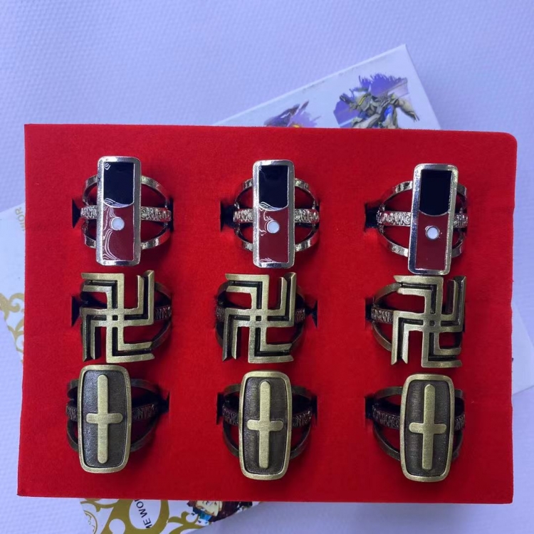 Tokyo Revengers  Boxed ring a set of 9 style B