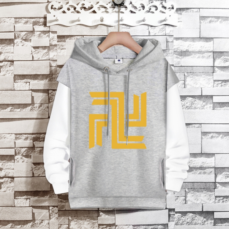Tokyo Revengers  Anime fake two-piece thick hooded sweater from S to 3XL