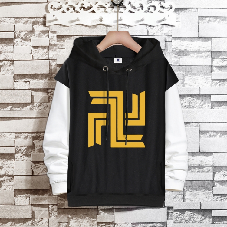 Tokyo Revengers  Anime fake two-piece thick hooded sweater from S to 3XL