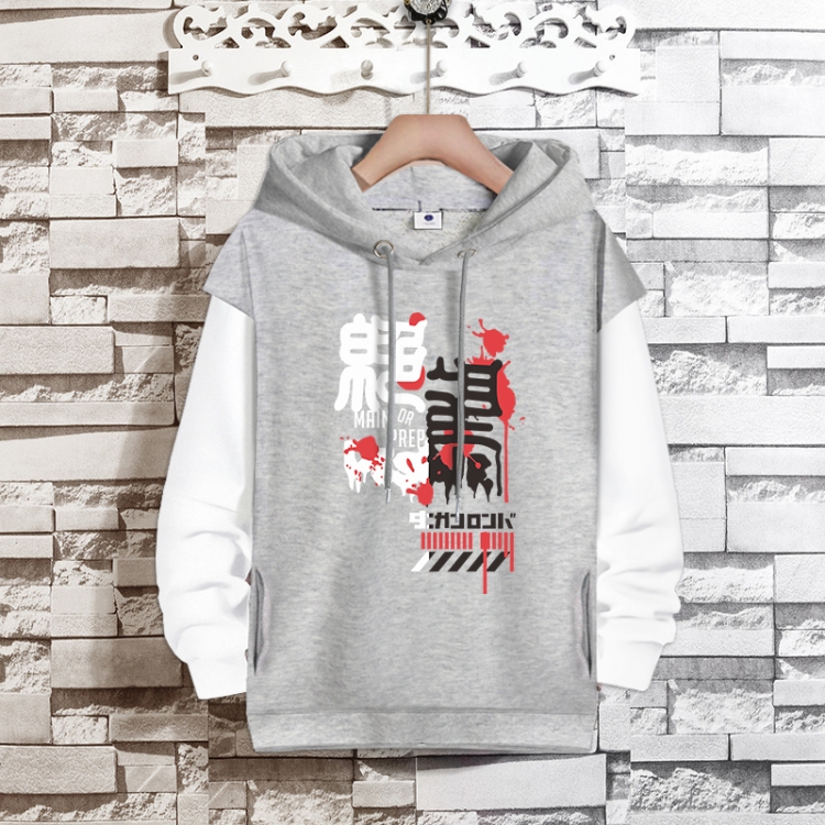 Dangan-Ronpa Anime fake two-piece thick hooded sweater from S to 3XL