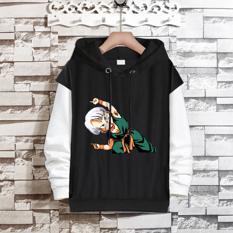 DRAGON BALL Anime fake two-piece thick hooded sweater from S to 3XL