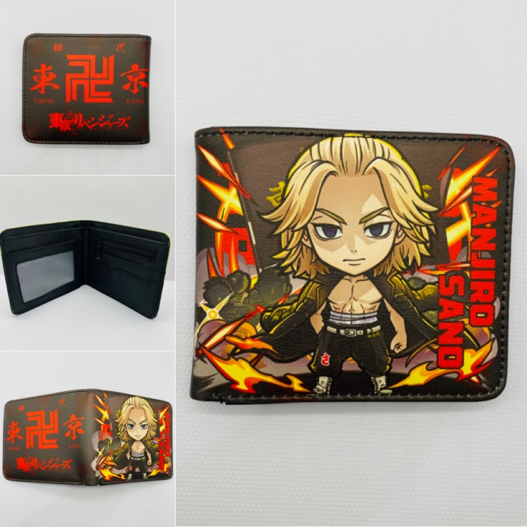 Tokyo Revengers  Full color  Two fold short card case wallet 