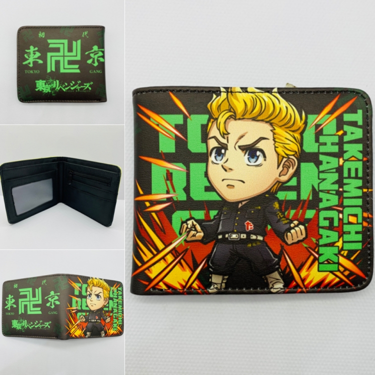 Tokyo Revengers  Full color  Two fold short card case wallet 