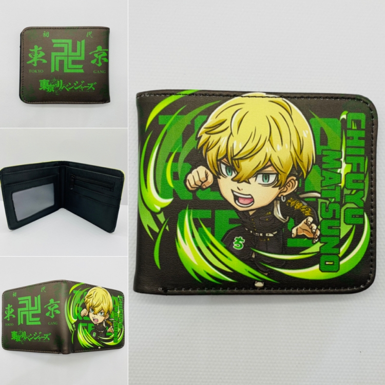 Tokyo Revengers  Full color  Two fold short card case wallet 