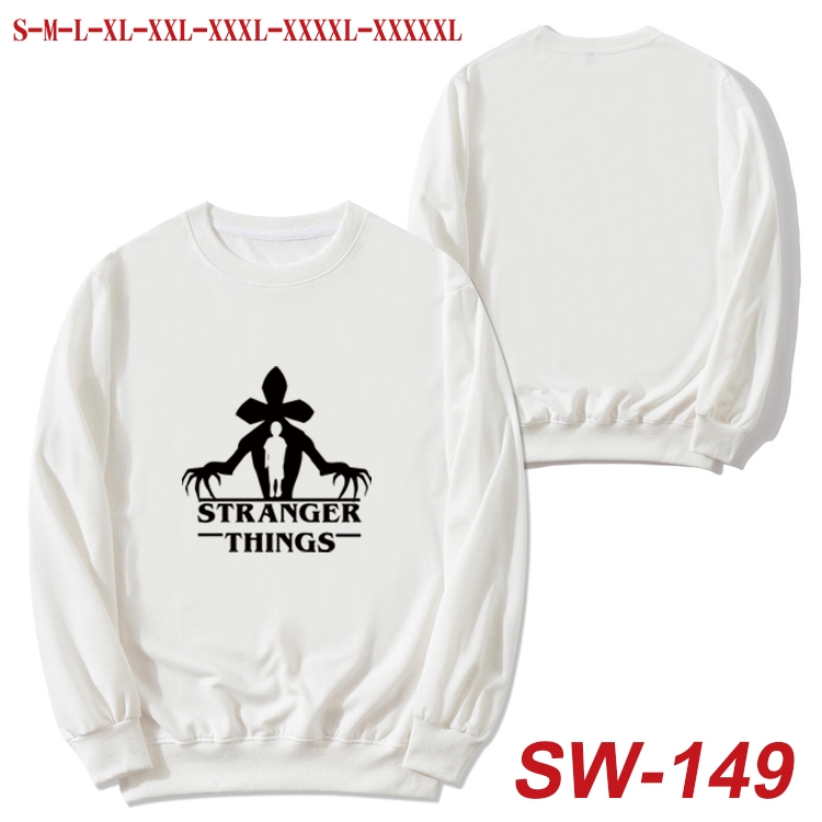 Stranger Things Anime autumn thin round neck sweater Hoodie from S to 5XL SW-149