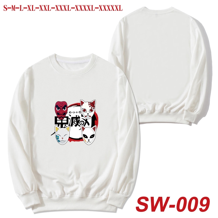 Demon Slayer Kimets Anime autumn thin round neck sweater Hoodie from S to 5XL SW-009