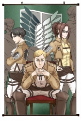 Shingeki no Kyojin Anime black...