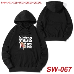 One Piece cotton hooded sweats...
