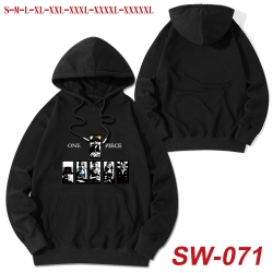 One Piece cotton hooded sweats...