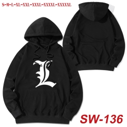 Death note cotton hooded sweat...