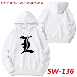 Death note cotton hooded sweat...