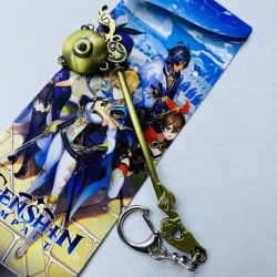 Genshin Impact  Metal keychain...