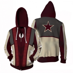Shaman King Hooded zipper swea...