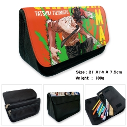 Chainsaw Man  Velcro canvas zi...