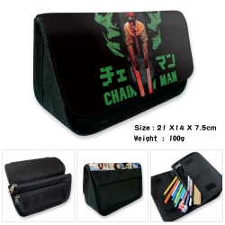 Chainsaw Man  Velcro canvas zi...