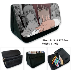 Chainsaw Man  Velcro canvas zi...