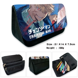 Chainsaw Man  Velcro canvas zi...