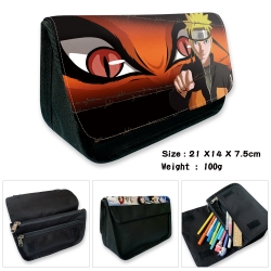 Naruto Velcro canvas zipper pe...