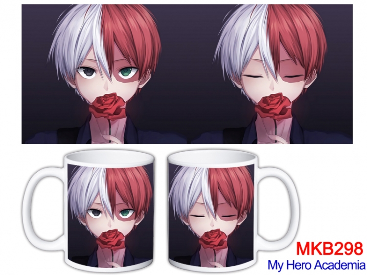 My Hero Academia Anime color printing ceramic mug cup price for 5 pcs  MKB-298