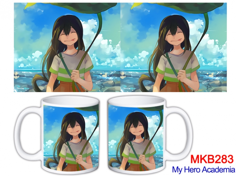 My Hero Academia Anime color printing ceramic mug cup price for 5 pcs  MKB-283