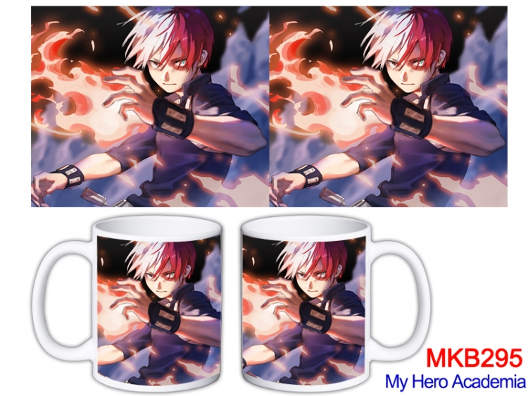 My Hero Academia Anime color printing ceramic mug cup price for 5 pcs  MKB-295