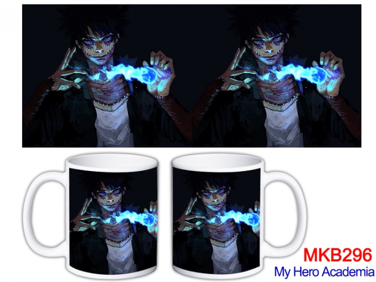 My Hero Academia Anime color printing ceramic mug cup price for 5 pcs  MKB-296