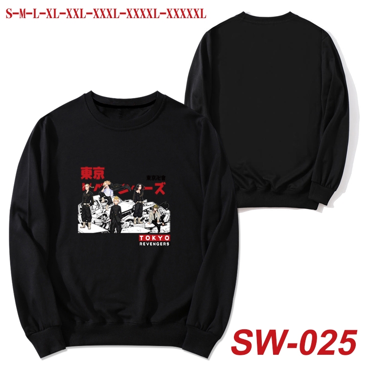 Tokyo Revengers   Anime autumn thin round neck sweater Hoodie from S to 5XL SW-025