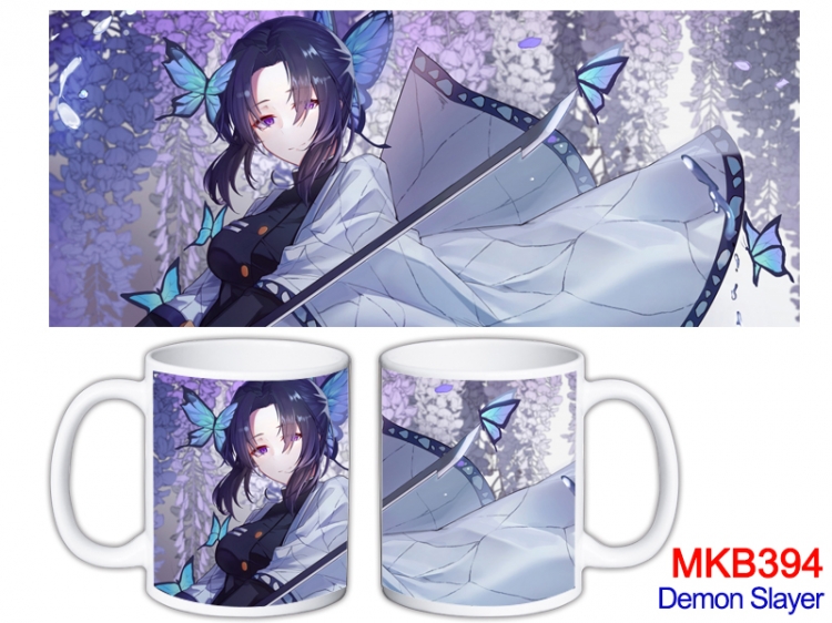 Demon Slayer Kimets Anime color printing ceramic mug cup price for 5 pcs MKB-394
