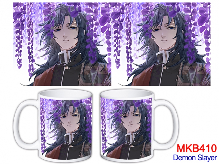 Demon Slayer Kimets Anime color printing ceramic mug cup price for 5 pcs MKB-410