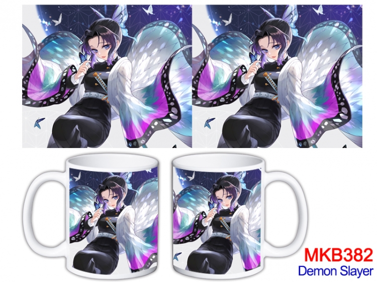 Demon Slayer Kimets Anime color printing ceramic mug cup price for 5 pcs  