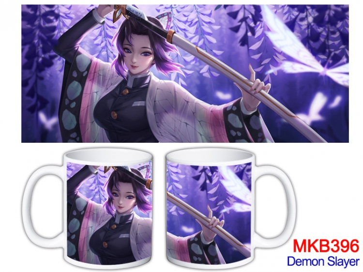 Demon Slayer Kimets Anime color printing ceramic mug cup price for 5 pcs  MKB-396